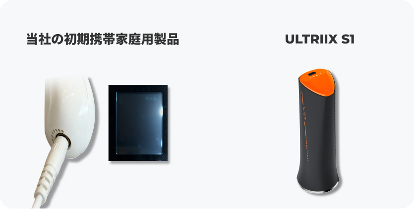 早期製品と ULTRIIX S1 の比較