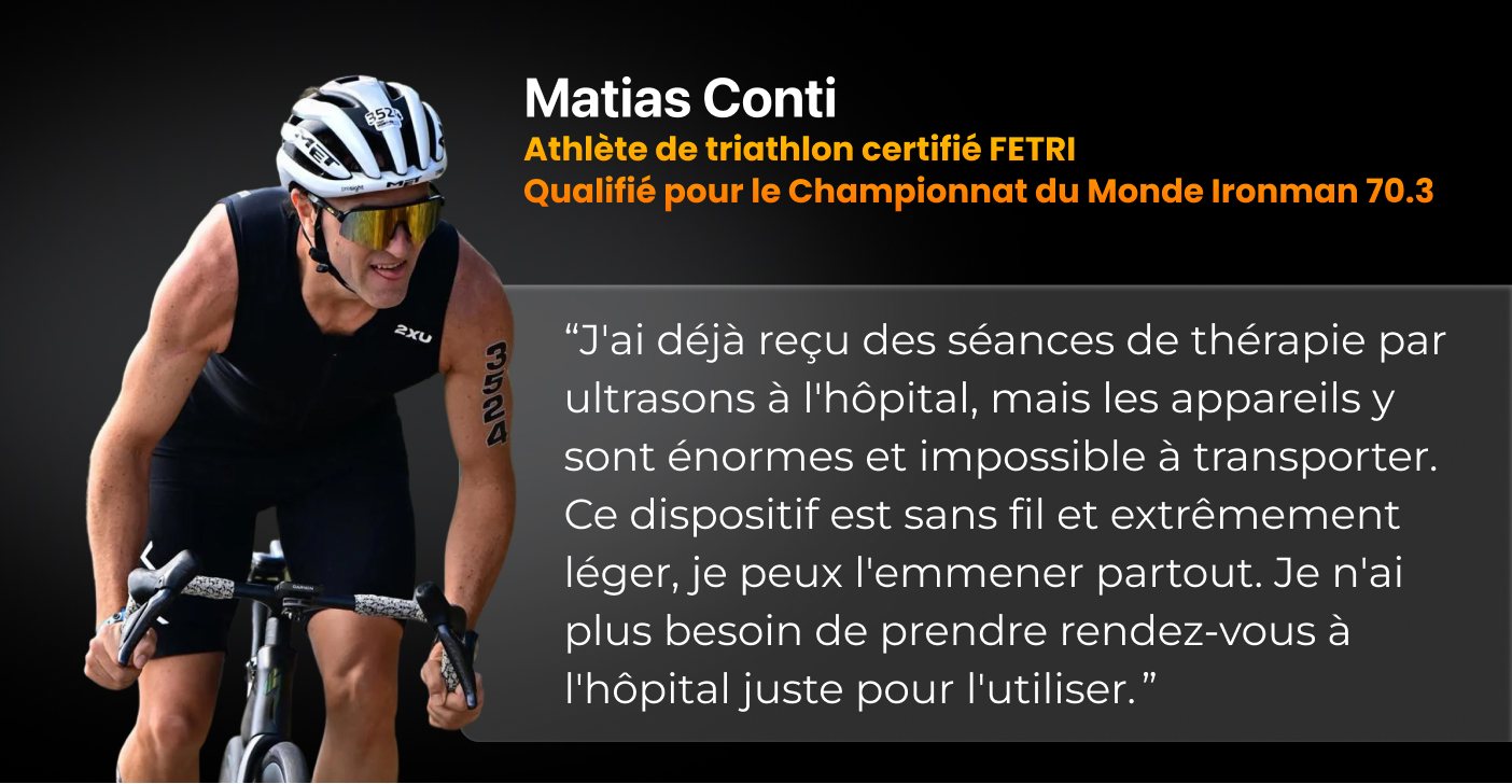 Partage de Matias Conti