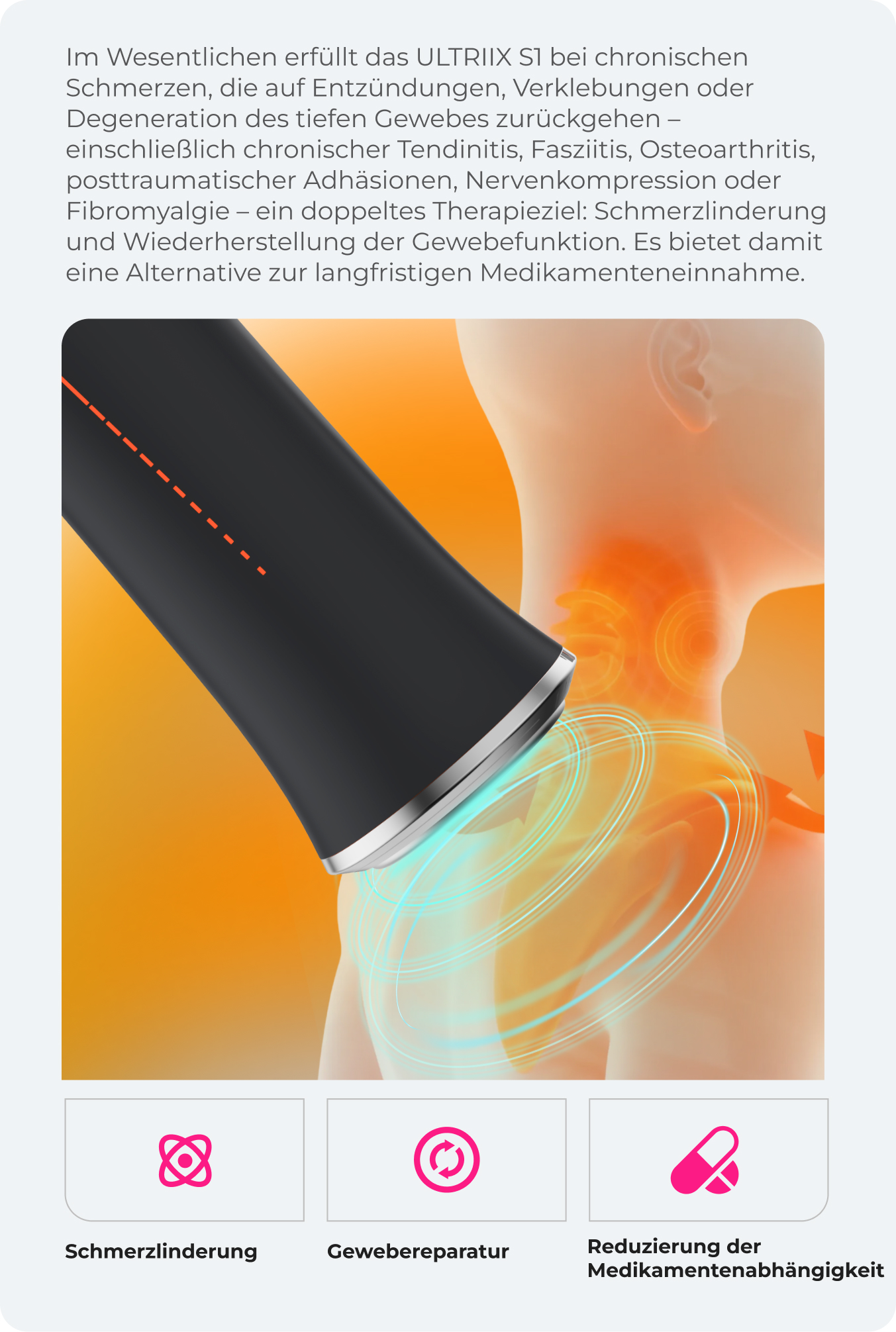 Reduzierung der Medikamentenabhängigkeit