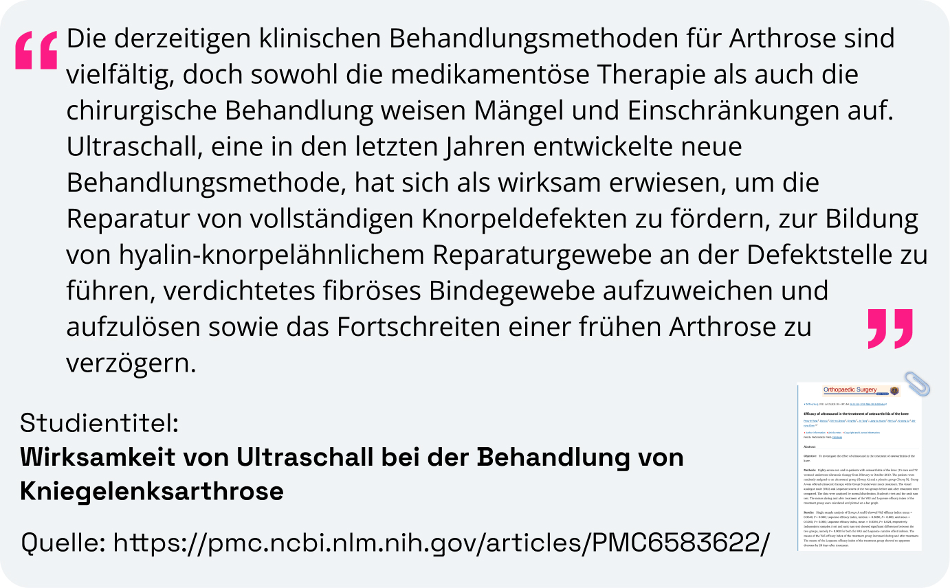Forschungsarbeit: Arthrose
