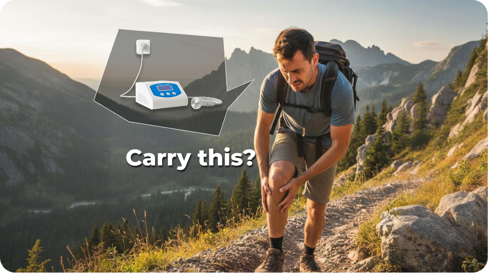 traditional device when hiking