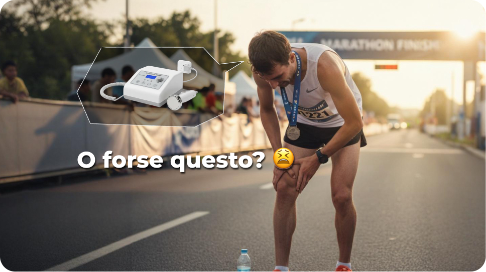 Attrezzatura tradizionale durante la corsa